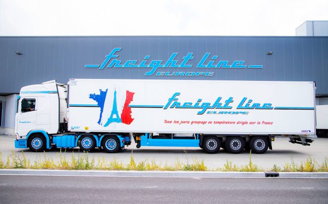 Trailer France Freight Line Europe