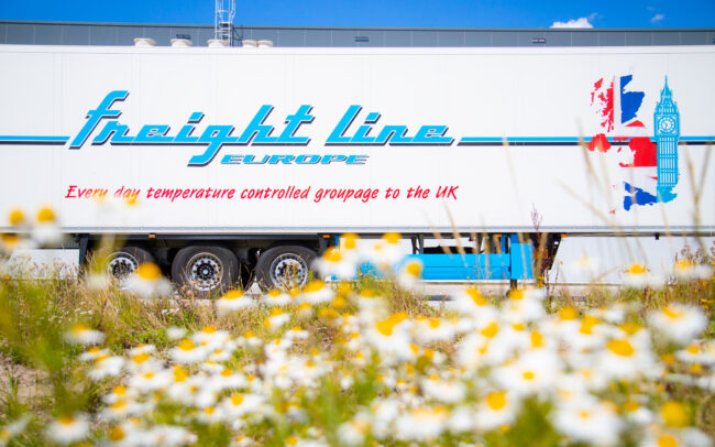Trailer UK Freight Line Europe