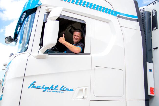 Freight Line Europe Maasdijk vrachtwagen vrachtwagenchauffeur